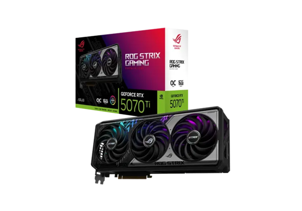 ASUS ROG Strix GeForce RTX 5070 Ti 16GB GDDR7 OC Edition Graphics Card