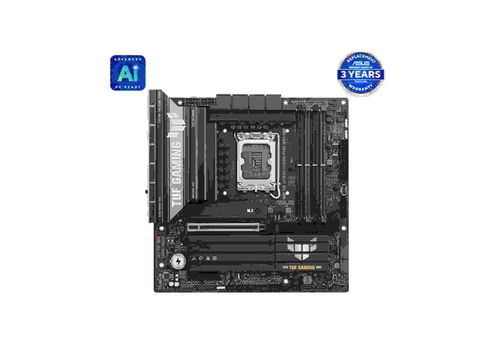 ASUS TUF GAMING B860M-PLUS WIFI Intel LGA1851 mATX Gaming Motherboard