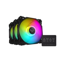 ASUS TUF Gaming TF120 ARGB Triple Fan Kit with ARGB Controller Black