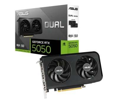 ASUS Dual GeForce RTX 5050 8GB GDDR6 Graphics Card