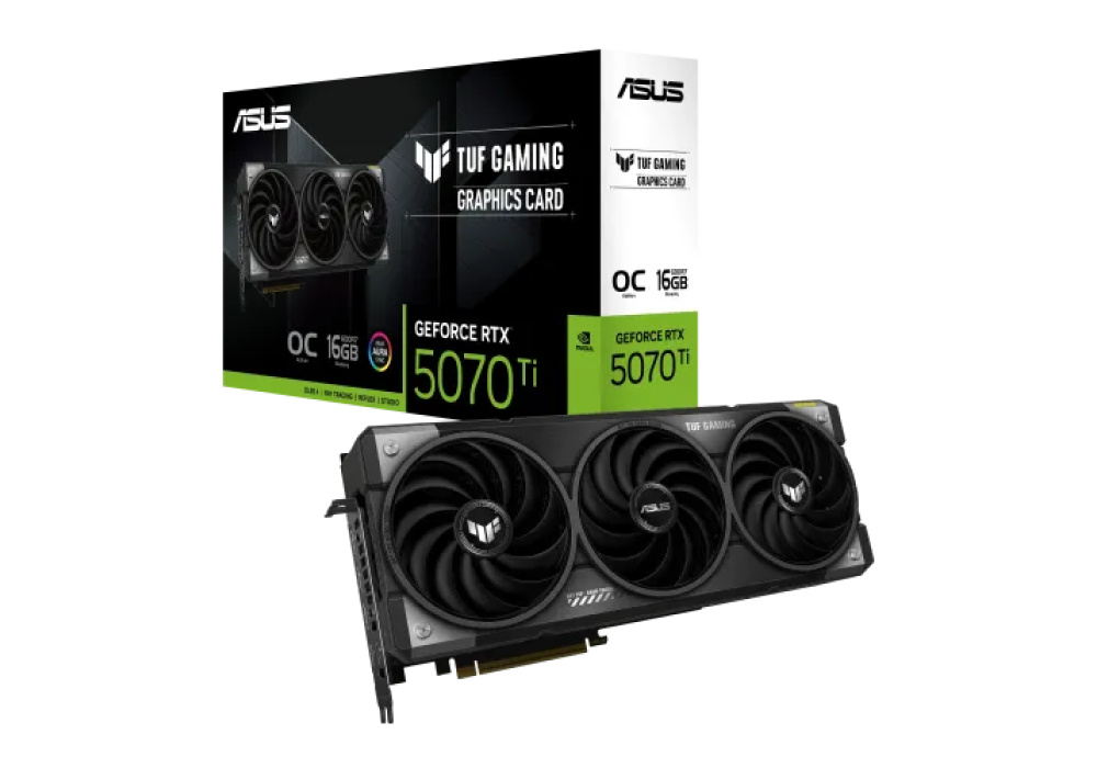 ASUS TUF Gaming GeForce RTX 5070 Ti 16GB GDDR7 OC Edition Graphics Card