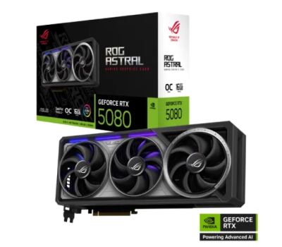 ASUS ROG Astral GeForce RTX 5080 16GB GDDR7 OC Edition Graphics Card