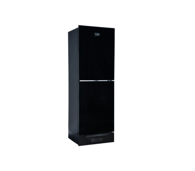 Singer Beko Bottom Mounted Refrigerator | FBDS225ZBG | 215 L | Black