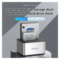Blueendless HDD Clone Station 2 Bay 2.5 and 3.5 SATA HDD Docking Station