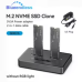 Blueendless Dual-Bay SD07C M.2 NVME SSD Clone Docking Station