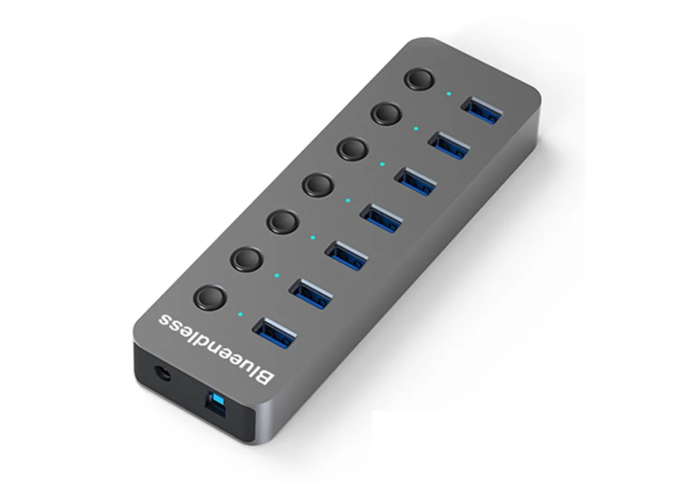 BLUEENDLESS HU701 7 in 1 USB 3.0 Hub Docking Station