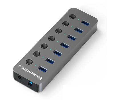 BLUEENDLESS HU701 7 in 1 USB 3.0 Hub Docking Station