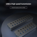 BLUEENDLESS HU701 7 in 1 USB 3.0 Hub Docking Station
