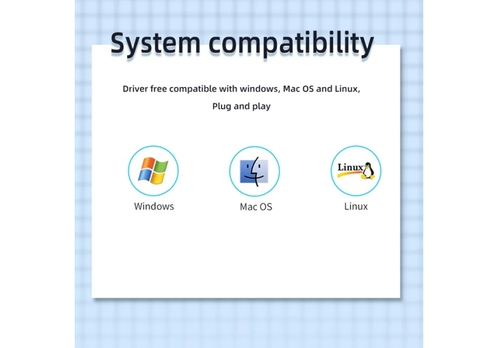 BLUEENDLESS HU701 7 in 1 USB 3.0 Hub Docking Station