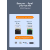 Blueendless M2818S Dual Protocol M.2 SSD Case NVME Enclosure