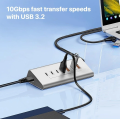 Blueendless HU706 USB 3.2 Gen 7 in 1 Hub Card Reader