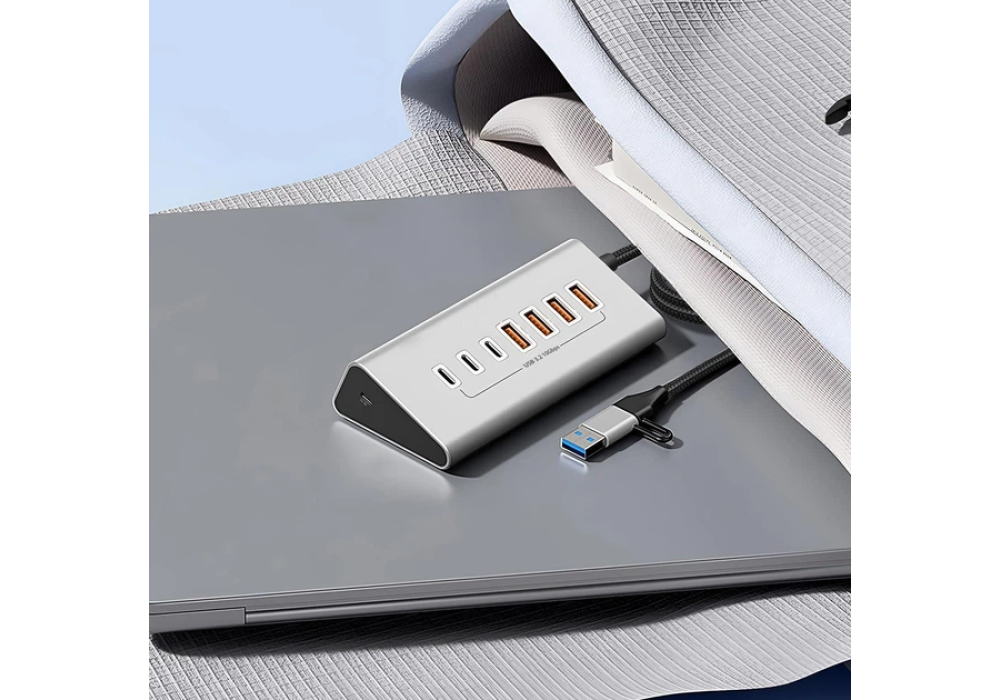 Blueendless HU706 USB 3.2 Gen 7 in 1 Hub Card Reader