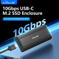 Blueendless M2821SN M.2 NVME 10Gbps Type C SSD Enclosure