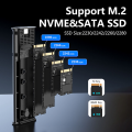 Blueendless M2821SN M.2 NVME 10Gbps Type C SSD Enclosure