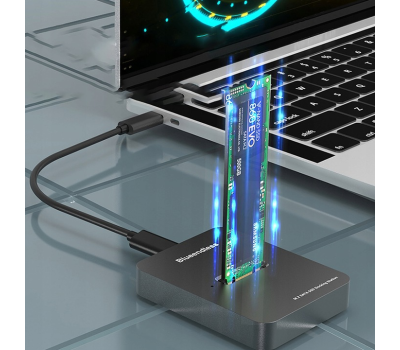 Blueendless SD03A SATA NVMe SSD Pocket Drive m.2 USB-C Adapter