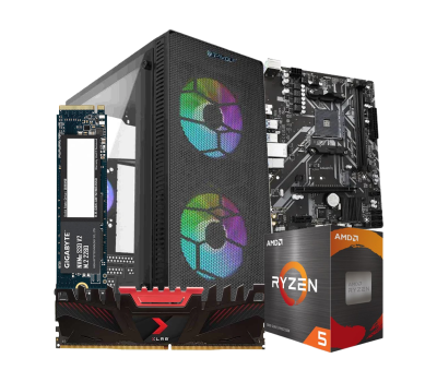 Budget PC with AMD Ryzen 5 5600G Processor