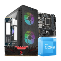 Budget PC with Intel Core i3-12100 Processor