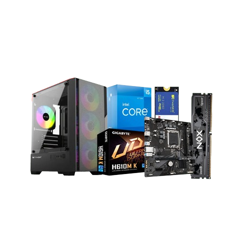 Budget PC with Intel 12th Gen Core i5-12400 Processor