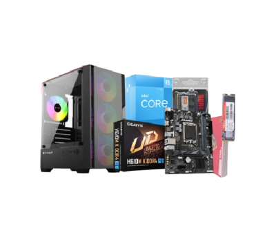 Budget PC with Intel Core i3-12100 Processor