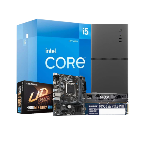 Budget PC with Intel Core i5-12400 Processor