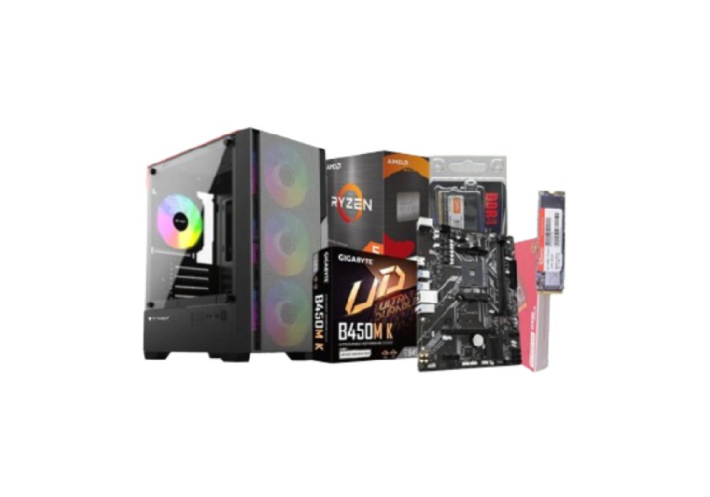 Budget PC with MD Ryzen 5 5600G Processor