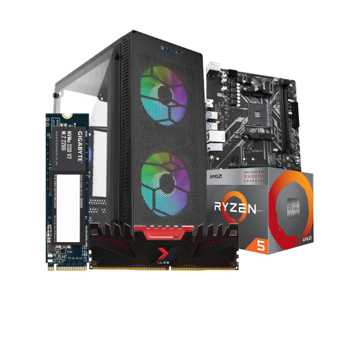 Budget PC with AMD Ryzen 5 3400G Processor