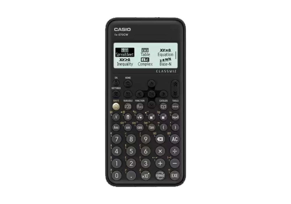 Casio FX-570CW Non-Programmable Black Scientific Calculator