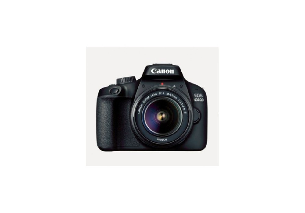 Canon Eos 4000D 18MP 2.7inch Display With 18-55mm Lens Dslr Camera