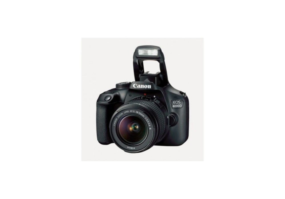 Canon Eos 4000D 18MP 2.7inch Display With 18-55mm Lens Dslr Camera