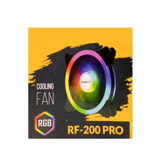 APTECH RF 200 PRO RGB 5 IN 1 CASE COOLING FAN