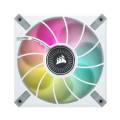 Corsair iCUE ML120 RGB ELITE Premium 120mm PWM Magnetic Levitation Fan White Single Pack