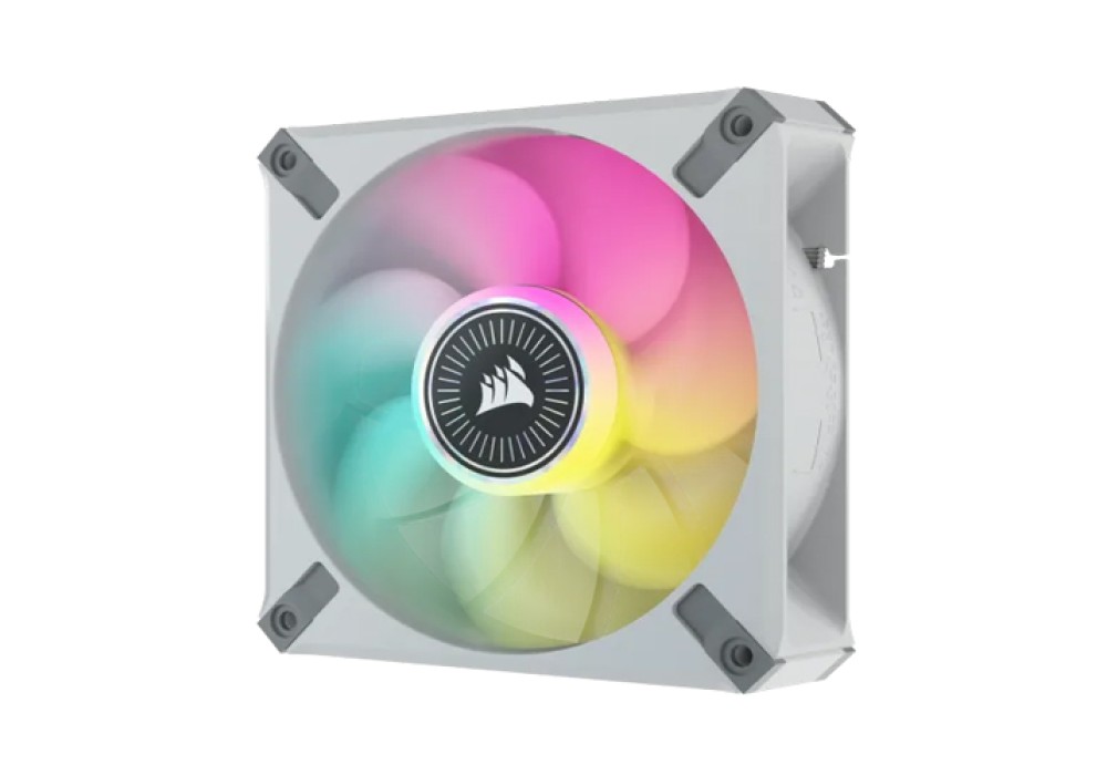 Corsair iCUE ML120 RGB ELITE Premium 120mm PWM Magnetic Levitation Fan White Single Pack