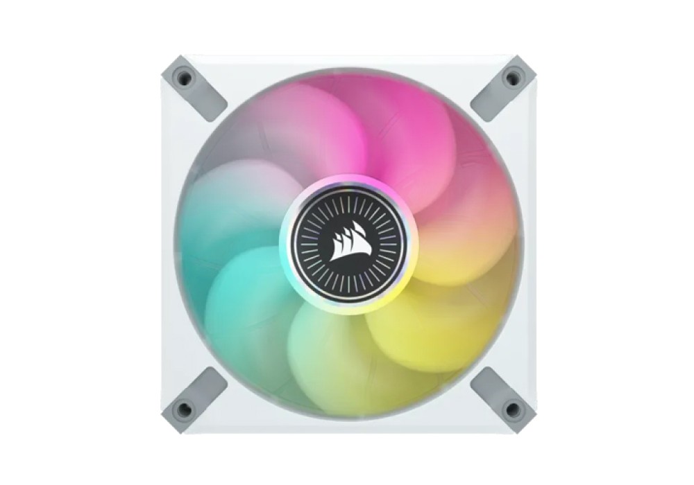 Corsair iCUE ML120 RGB ELITE Premium 120mm PWM Magnetic Levitation Fan White Single Pack