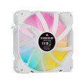 Corsair iCUE SP120 RGB ELITE Performance 120mm White PWM Case Fan Corsair iCUE SP120 RGB ELITE Performance 120mm White PWM Case Fan
