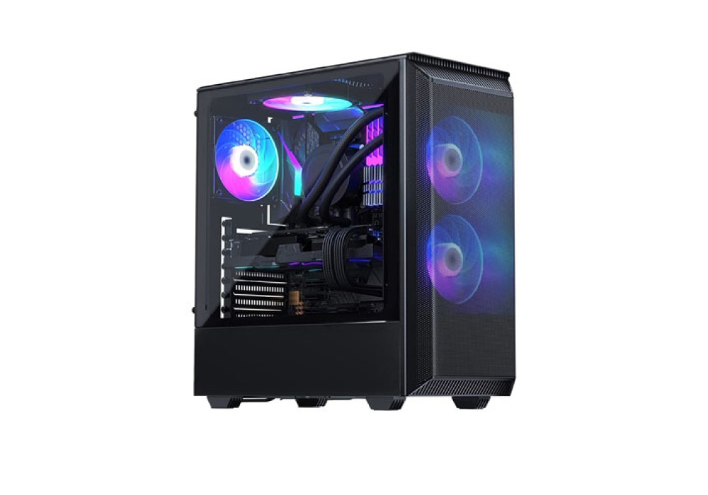 Phanteks PH-EC300ATG_BK01 Eclipse P300A Black Tempered Glass Case