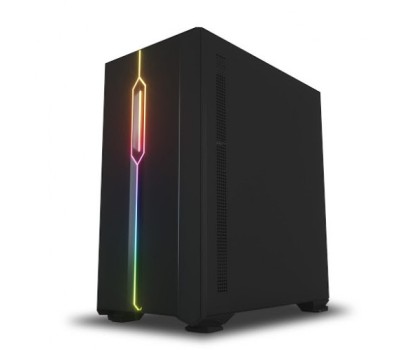 Aigo DarkFlash DLM23 Mini Tower Tempered Glass Micro-ATX Case
