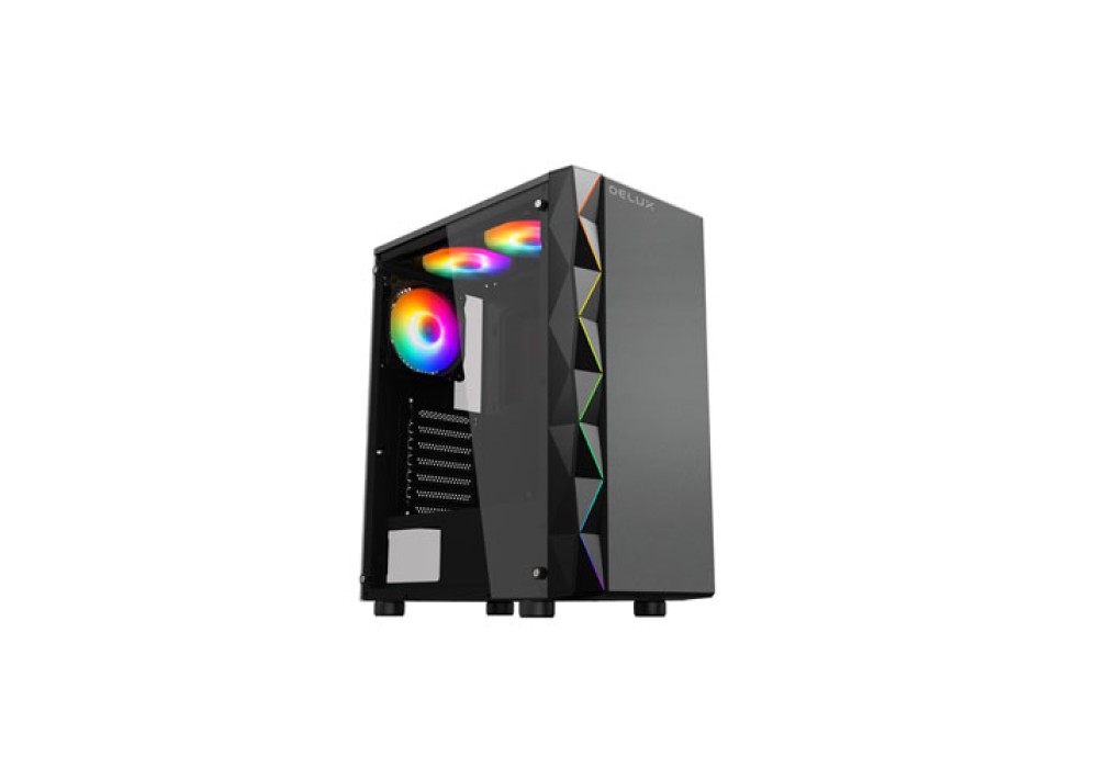 DELUX K03 MID TOWER ATX GAMING CASING