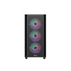 PC POWER FLOW DARK MESH ATX Desktop GAMING CASING 