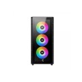 Xigmatek Elite One Mid Tower Black (Tempered Glass) ATX Gaming Casing 