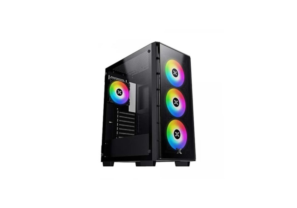 Xigmatek Elite One Mid Tower Black (Tempered Glass) ATX Gaming Casing 