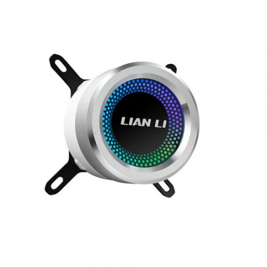 Lian Li Galahad 240mm Closed-Loop AIO Liquid CPU Cooler (White)