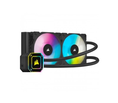 CORSAIR iCUE H100i ELITE CAPELLIX XT Liquid CPU Cooler Black 