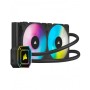 Corsair iCUE H100i 240mm Elite Capellix Liquid CPU Cooler Black