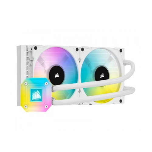 Corsair iCUE H100i 240mm Elite Capellix Liquid CPU Cooler White