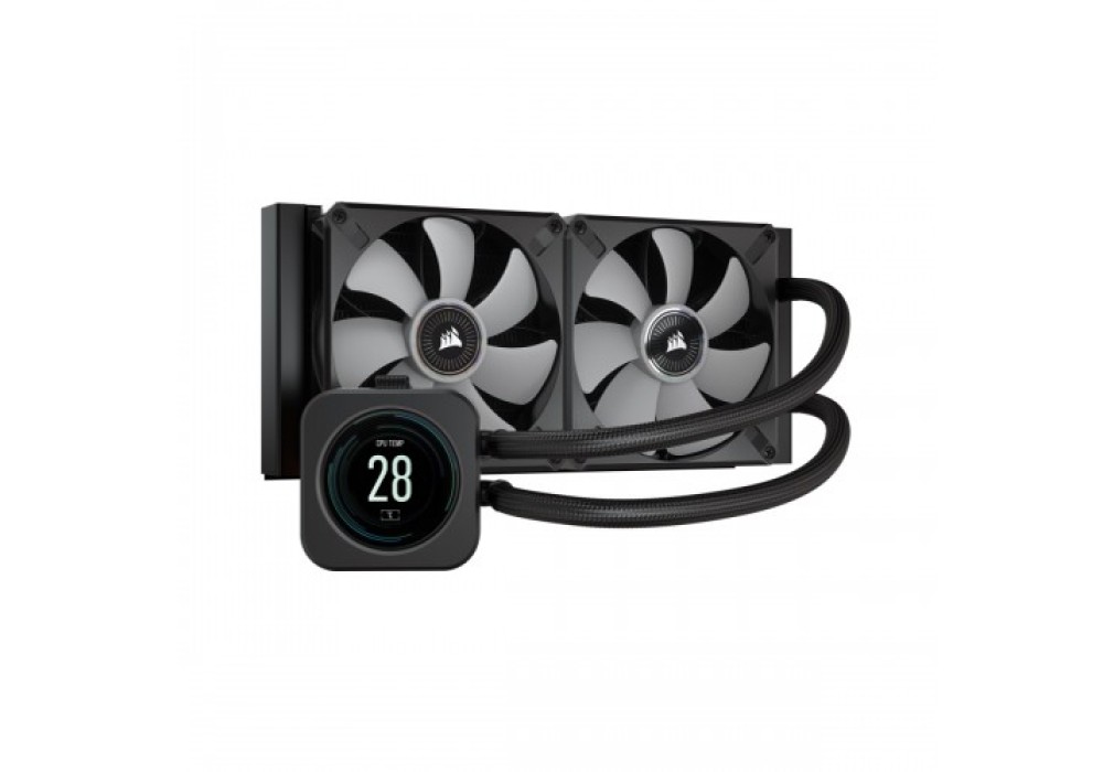 Corsair iCUE H100i ELITE LCD Display 240mm Liquid CPU Cooler