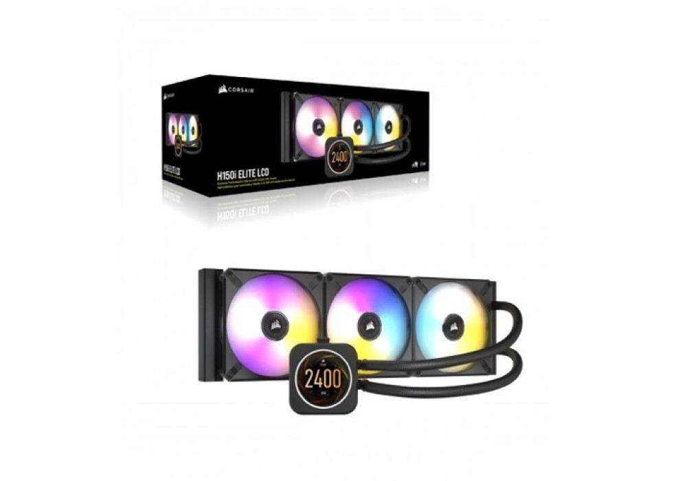 Corsair iCUE H150i ELITE LCD Display 360mm Liquid CPU Cooler