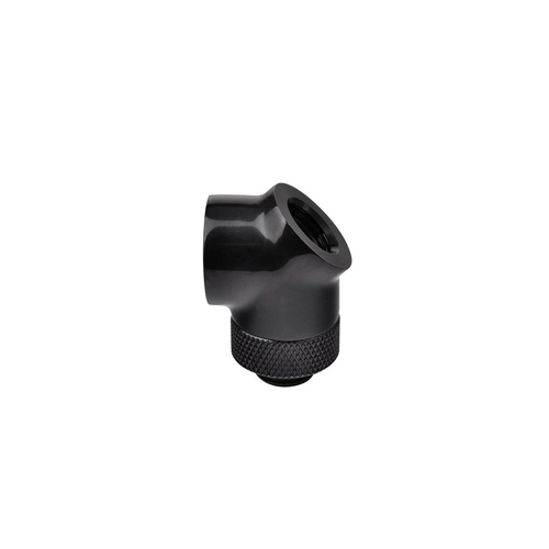Thermaltake Pacific G1/4 45 & 90 Degree Adapter CL-W053-CU00BL-A – Black