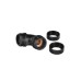  Thermaltake Pacific PETG Tube 90-Degree Dual Compression 16mm OD CL-W099-CA00BL-A - Black