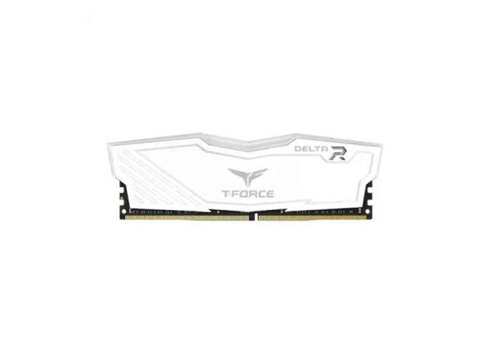 TEAM T-FORCE DELTA RGB WHITE 8GB 3200MHz DDR4 Desktop Gaming RAM