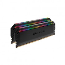 Corsair DOMINATOR PLATINUM RGB 16GB (2 x 8GB) DDR4 DRAM 3200MHz Black Desktop RAM